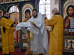 Кадеты казачьего корпуса помолились за богослужением в день памяти преподобного Серафима Саровского