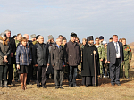 В селе Новопостояловка прошла церемония перезахоронения останков воинов Великой Отечественной войны