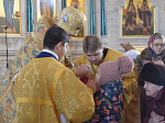 Преосвященнейший Андрей, епископ Россошанский и Острогожский, совершил Божественную литургию в кафедральном соборе Россоши