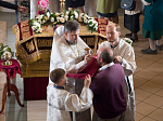 Архиерейское богослужение в Великую Субботу в Свято-Ильинском кафедральном соборе г. Россошь