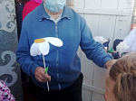 Воспитанники Воскресной школы Казанского храма поучаствовали в акции "Белый цветок"