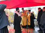 Епископ Андрей совершил освящения камня памяти