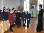 Школьники посетили Казанский храм