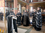 В Ильинском соборе совершено Последование часов Великого Пятка
