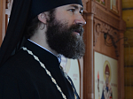 Преосвященнейший епископ Андрей совершил Литургию Преждеосвященных Даров в Белогорском Воскресенском мужском монастыре
