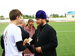 В кубке по футболу  честь сщмч. Феодора Богоявленского приняли участие представители Россошанской епархии