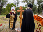 Митрополит Воронежский и Лискинский Сергий посетил с архипастырским визитом Воскресенский Белогорский мужской монастырь