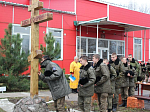 В Матвея Платова казачьем кадетском корпусе освятили поклонный крест