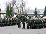 Окончание учебного периода у военных