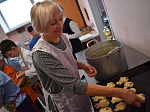 Воспитанники Репьевской школы приняли участие в традиции выпекания жаворонков