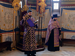 В канун Недели Торжества Православия Преосвященнейший епископ Дионисий совершил всенощное бдение в Ильинском кафедральном соборе