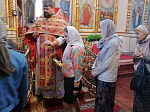 В Вознесенском храме прихожанок поздравили с православным женским днём