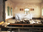 В храме святителя Николая Чудотворца х. Поплавский продолжаются восстановительные работы