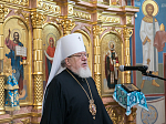 В праздник Сретения Господня Глава Воронежской митрополии возглавил служение Божественной литургии в воронежском Покровском соборе
