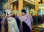 Преосвященнейший епископ Андрей совершил Таинство исповеди