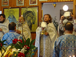 Соборное богослужение в Покровском храме с. Лозовое