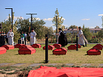 В Острогожске состоялось перезахоронение и отпевание военнопленных и мирных жителей, погибших в концентрационном лагере "Дулаг 191" в годы Великой Отечественной войны