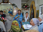 Первый престольный праздник отметил приход Рождества Богородицы в Россоши