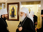 Епископ Россошанский и Острогожский Андрей встретился со Святейшим Патриархом Московским и всея Руси Кириллом