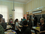 Благочинный посетил Калачеевскую гимназию №1