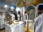 В храмовом комплексе Успения Пресвятой Богородицы г. Калач молитвенно отметили престольный праздник