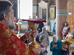 В день отдания Пасхи в Ильинском соборе совершили праздничное богослужение