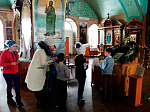 Посещение Покровского храма г. Павловска воспитанниками школы-интерната для слабовидящих