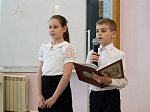 В Воскресной школе при Ильинском соборе прошло мероприятие к Дню памяти святых просветителей и празднику славянской письменности и культуры