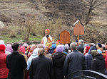 В пятницу Светлой седмицы Преосвященнейший епископ Андрей совершил Божественную литургию в Никольском храме на Троицком источнике