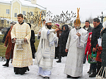 В Крещенский сочельник епископ Россошанский и Острогожский Андрей совершил Божественную литургию в Ильинском храме г.Россоши