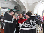 Соборное богослужение в Троицком храме с. Сончино