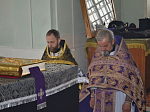 Соборное богослужение духовенства благочиния в с. Петровка
