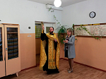 Освящение школы в селе Волошино