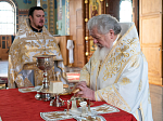Глава Воронежской митрополии совершил Божественную литургию
