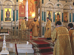 20 декабря, в день памяти святителя Амвросия Медиоланского, Преосвященнейший Андрей, епископ Россошанский и Острогожский совершил Божественную литургию