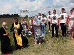 В Острогожском районе состоялось освящение поклонного Креста на въезде в село Петренково