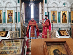 В день памяти обретения главы Иоанна Предтечи в Ильинском кафедральном соборе совершили Божественную литургию
