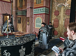 В Ильинском кафедральном соборе совершили Литургию Преждеосвященных Даров