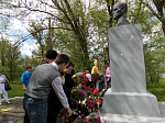 6 мая в день приходом Свято-Митрофановского храма была проведена акция «Памяти павших», посвященная Великой Победе