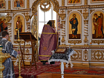 В Свято-Митрофановском храме были совершены богослужения для духовенства благочиния