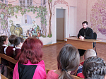 Встреча и лекция в школе села Волошино