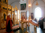 Молебен с акафистом мученику Вонифатию в соборном храме свт. Тихона Задонского 