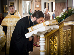 Архипастырь молился за вечерним богослужением в Ильинском соборе