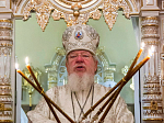 Епископ Россошанский и Острогожский Андрей поздравил Главу митрополии, Высокопреосвященнейшего Сергия с 14-летием пребывания на Воронежской кафедре