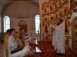 В Свято-Митрофановском храме молитвенно встретили праздник Крещения