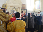 Архиерейское богослужение в Костомаровской женской обители