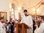Преосвященнейший епископ Дионисий совершил Литургию в Богоявленском храме села Сухой Донец