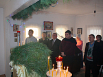 Первая литургия на Рождество Христово в с. Радченское
