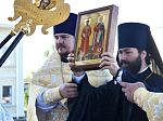 В Россоши встретили икону с частицей мощей равноапостольного князя Владимира