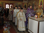 Молебен на начало полевых работ в Михайло-Архангельском храме Острогожска